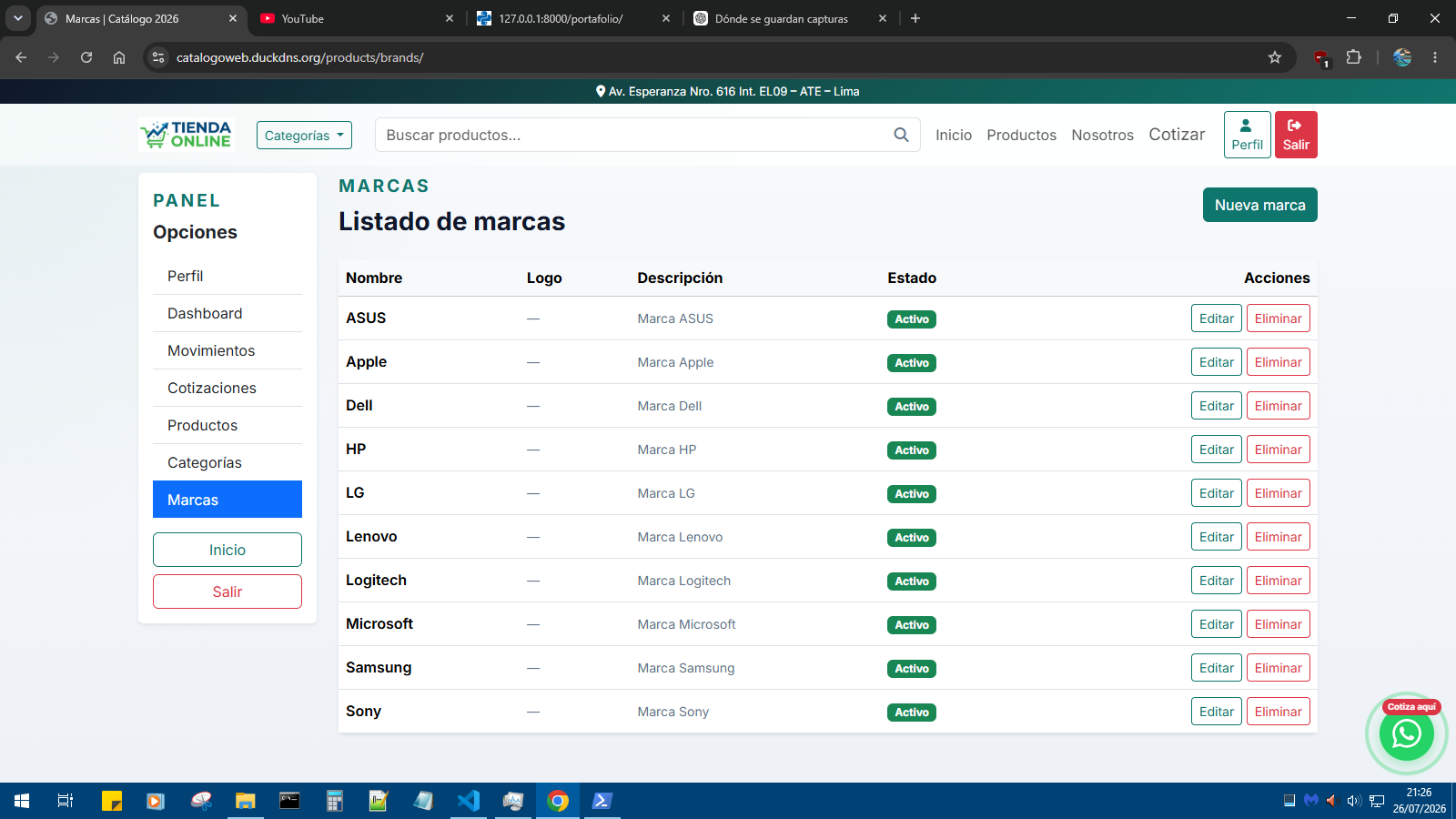 Catálogo Web Preview 8